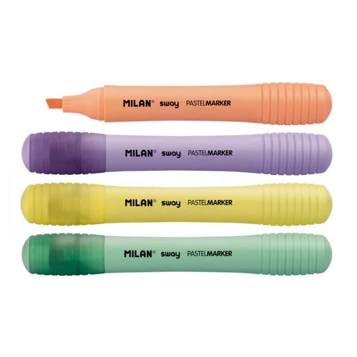 MARCADORES SWAY PASTEL MILAN 4CLRS