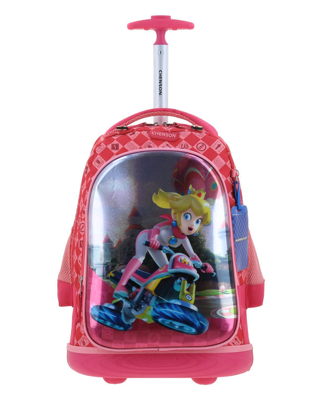 MOCHILA CON RUEDAS NIÑA MARIO BROS MB66278-P