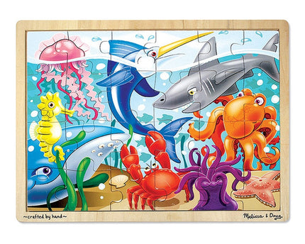 ROMPECABEZA MUNDO MARINO 24PZ