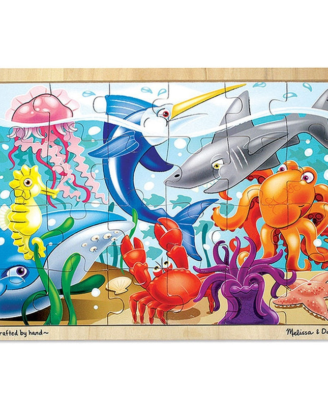 ROMPECABEZA MUNDO MARINO 24PZ