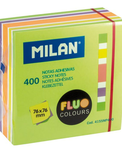 NOTAS ADHESIVAS 3X3 400HJS MILAN