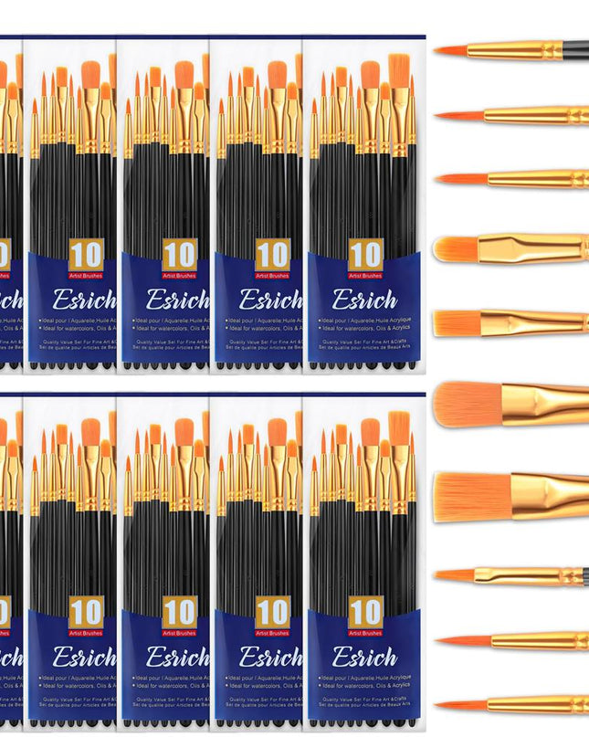 SET PINCELES VARIADOS 10UD ESRICH