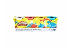 PLASTICINA PLAY-DOH 4 COLORES SURTIDOS