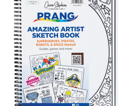SKETCH BOOK AMAZING ARTIST 11X8.5¨80HJS