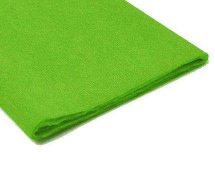 PAPEL CREPE PLIEGO VERDE MANZANA
