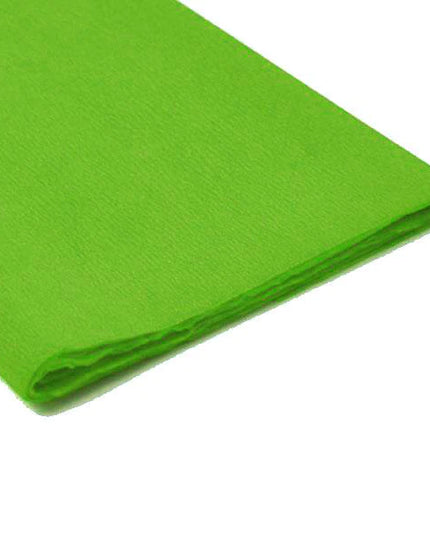 PAPEL CREPE PLIEGO VERDE MANZANA