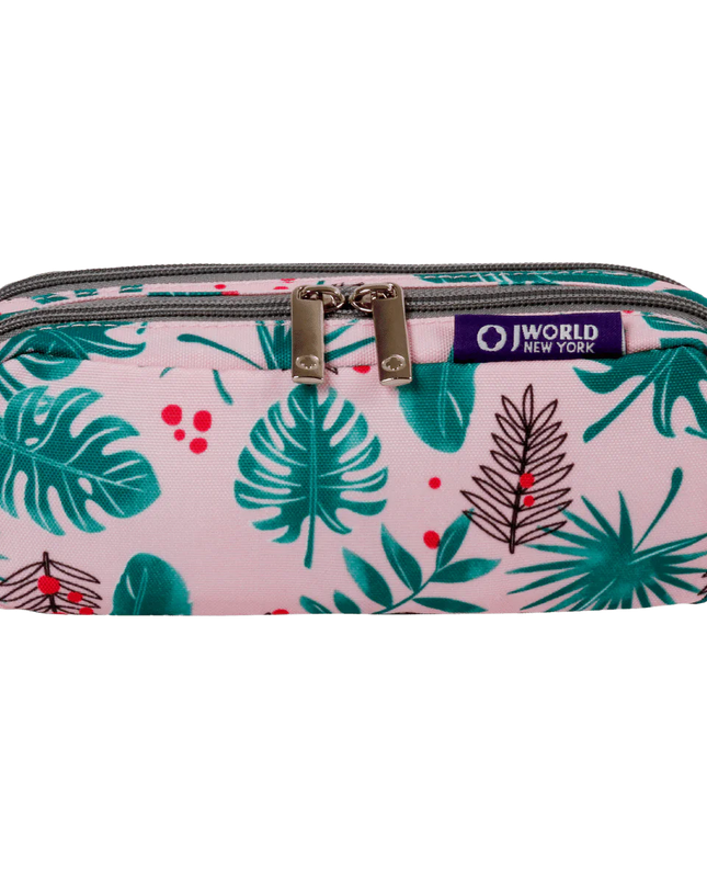 CARTUCHERA J WORLD PALM LEAVES