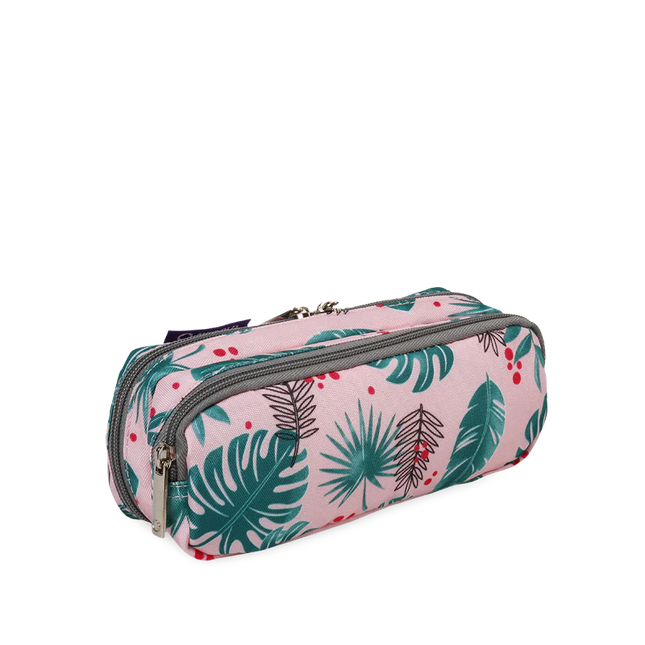 CARTUCHERA J WORLD PALM LEAVES