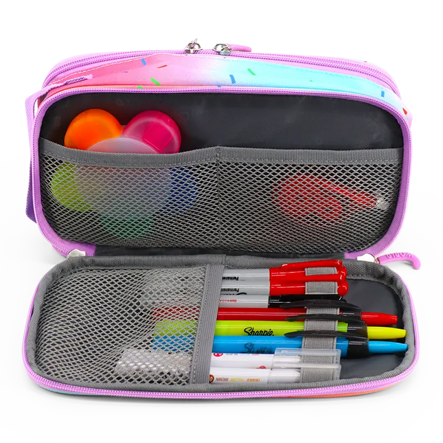 CARTUCHERA J WORLD DOODLE CONFETTI