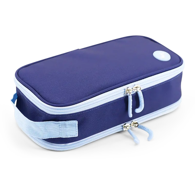 CARTUCHERA J WORLD DOODLE NAVY