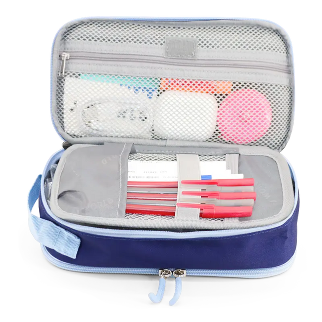 CARTUCHERA J WORLD DOODLE NAVY