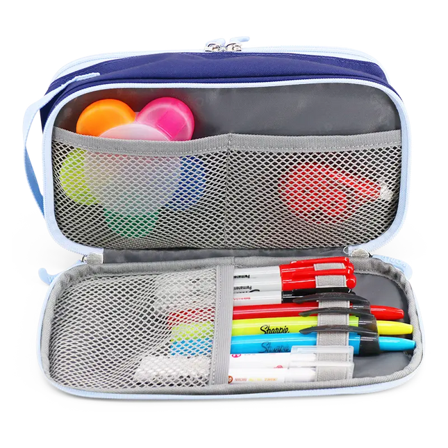 CARTUCHERA J WORLD DOODLE NAVY
