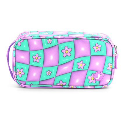 CARTUCHERA J WORLD DOODLE PUFFY FLOWER