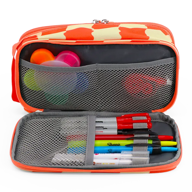 CARTUCHERA J WORLD DOODLE WIGGLE CORAL