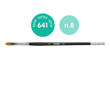 PINCEL LENGUA DE GATO MILAN 641/8