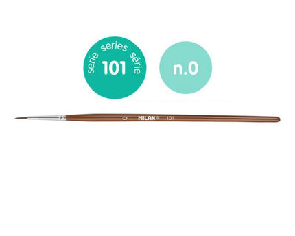 PINCEL REDONDO MILAN 101/0