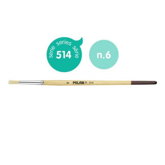 PINCEL REDONDO MILAN 514/6