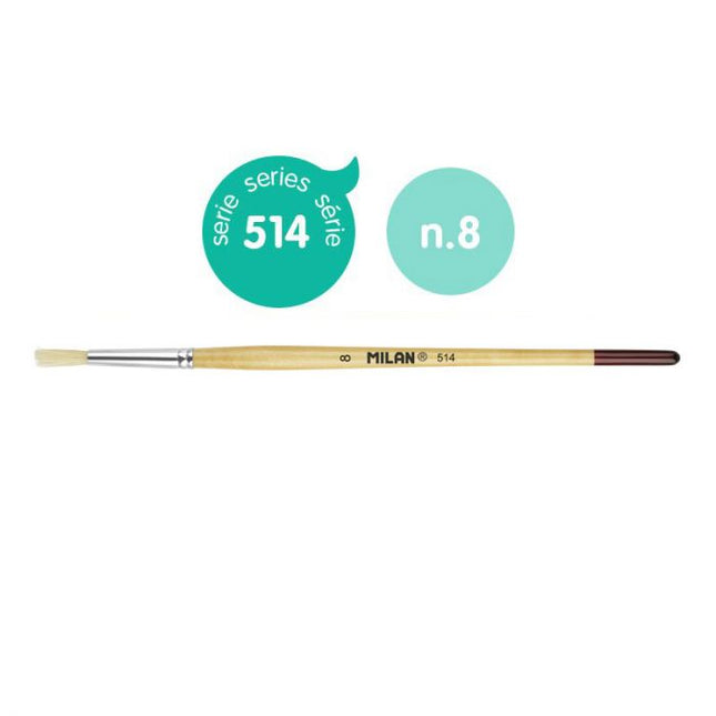PINCEL REDONDO MILAN 514/8