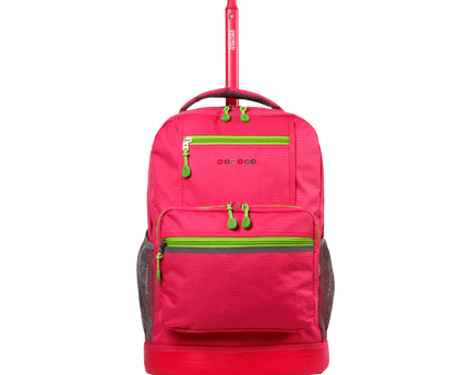 MOCHILA J WORLD C/RODOS SUNLIGHT PINK