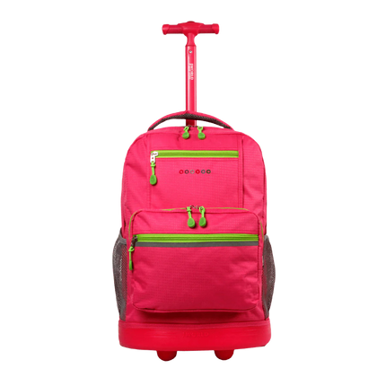 MOCHILA J WORLD C/RODOS SUNLIGHT PINK