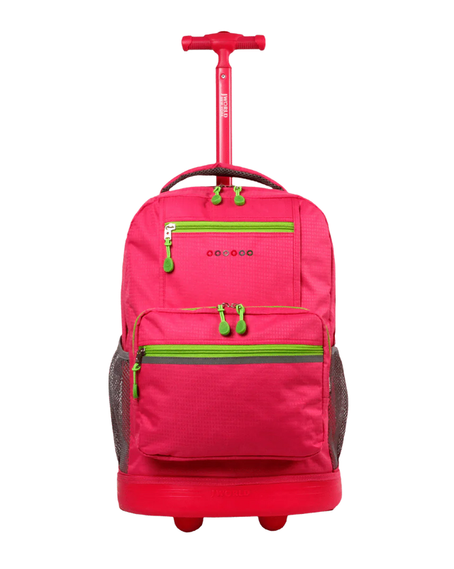 MOCHILA J WORLD C/RODOS SUNLIGHT PINK