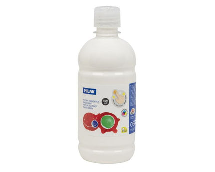 PINTURA D/DEDO BLANCO 500ML MILAN