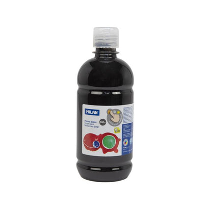 PINTURA D/DEDO NEGRA 500ML MILAN