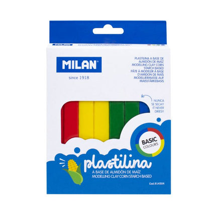 PLASTICINA BARRA 8PC