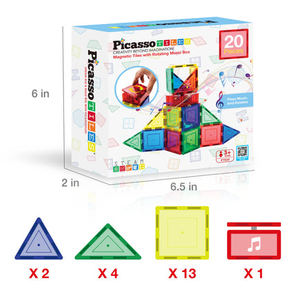 Juego interactivo de construcción magnética musical, Picasso.