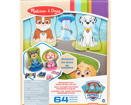 JUGUETE MADERA PAW PATROL MAGNETICO 64PZ