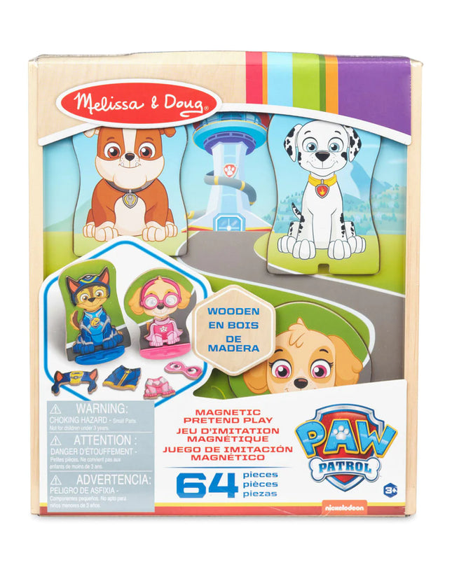 JUGUETE MADERA PAW PATROL MAGNETICO 64PZ