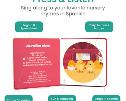 LIBRO MUSICAL LOS POLLITOS DICEN/THE LITTLE CHICKS