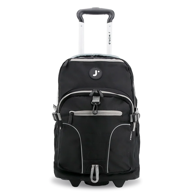 MOCHILA J WORLD C/RODOS LUNAR BLACK