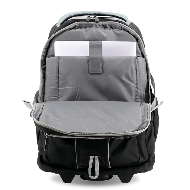 MOCHILA J WORLD C/RODOS LUNAR BLACK