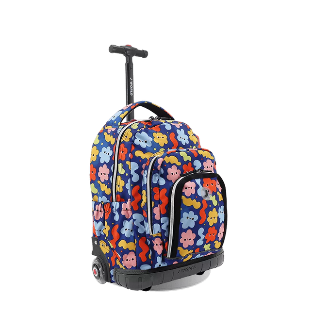 MOCHILA J WORLD C/RODOS Y LUZ LOLLIPOP BABY CLOUD