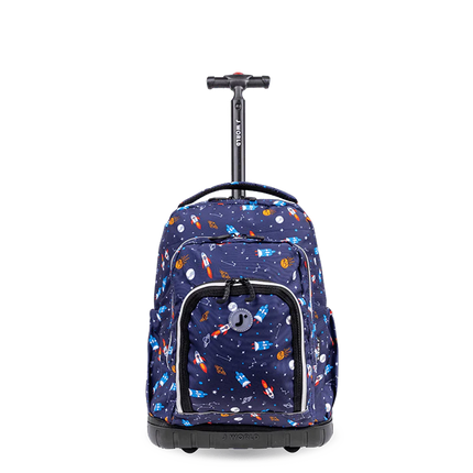 MOCHILA J WORLD C/RODOS Y LUZ LOLLIPOP SPACESHIP