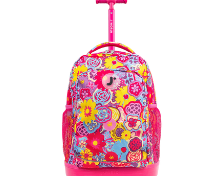 MOCHILA J WORLD C/RODOS SUNNY POPPY PANSY