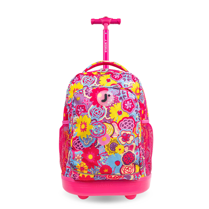 MOCHILA J WORLD C/RODOS SUNNY POPPY PANSY