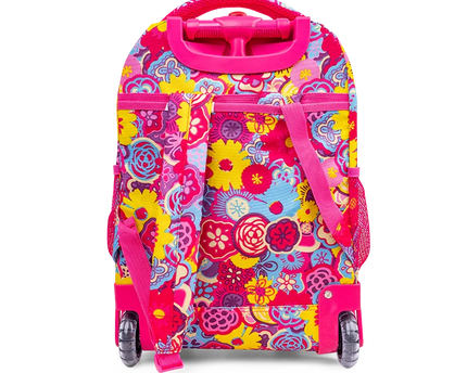 MOCHILA J WORLD C/RODOS SUNNY POPPY PANSY