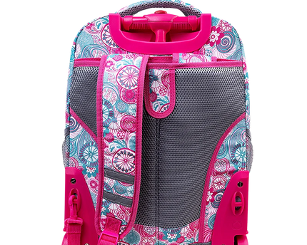 MOCHILA J WORLD C/RODOS SUNRISE BLUE RASPBERRY