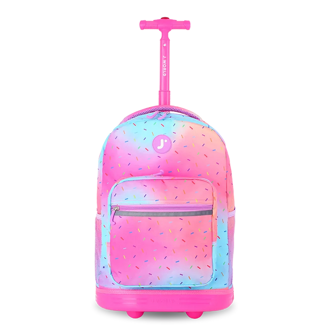 MOCHILA J WORLD C/RODOS SUNRISE CONFETTI