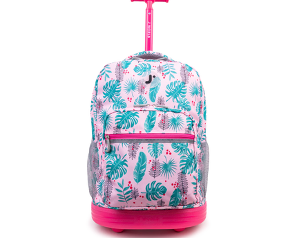 MOCHILA J WORLD C/ RODOS SUNRISE PALM LEAVES