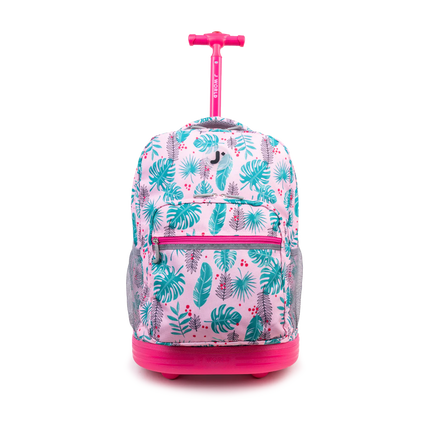 MOCHILA J WORLD C/ RODOS SUNRISE PALM LEAVES