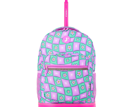 MOCHILA J WORLD C/RODOS SUNRISE PUFFY FLOWER