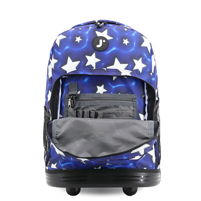 MOCHILA J WORLD C/RODOS SUNRISE PUFFY STAR