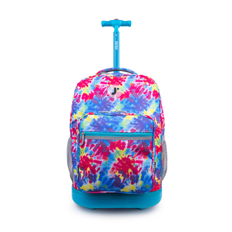 MOCHILA J WORLD C/ RODOS SUNRISE TIE DYE