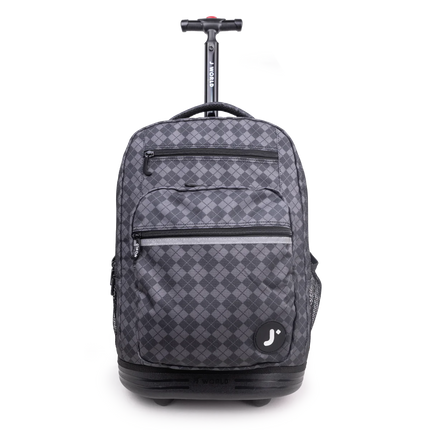 MOCHILA J WORLD C/ RODOS SUNDANCE ARGYLE BLACK