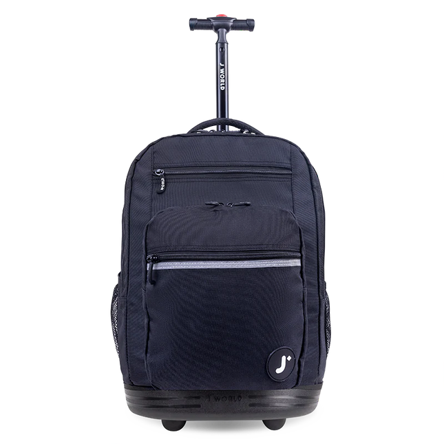 MOCHILA J WORLD C/RODOS SUNDACE BLACK