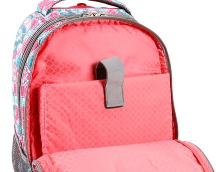 MOCHILA H WORLD C/RODOS SUNDACE BLUE RASPBERRY