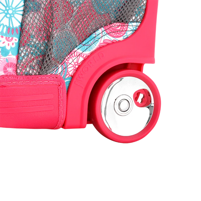 MOCHILA H WORLD C/RODOS SUNDACE BLUE RASPBERRY